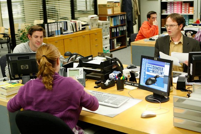 The Office - Viernes informales - De la película - John Krasinski, Rainn Wilson