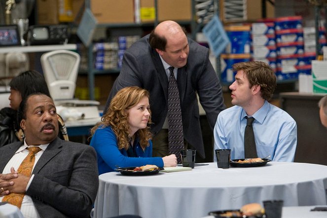 Konttori - Stress Relief - Kuvat elokuvasta - Leslie David Baker, Jenna Fischer, Brian Baumgartner, John Krasinski