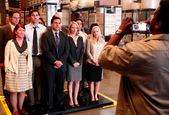 The Office - Season 5 - Concurso de adelgazamiento - De la película - Kate Flannery, Rainn Wilson, John Krasinski, Oscar Nuñez, Angela Kinsey