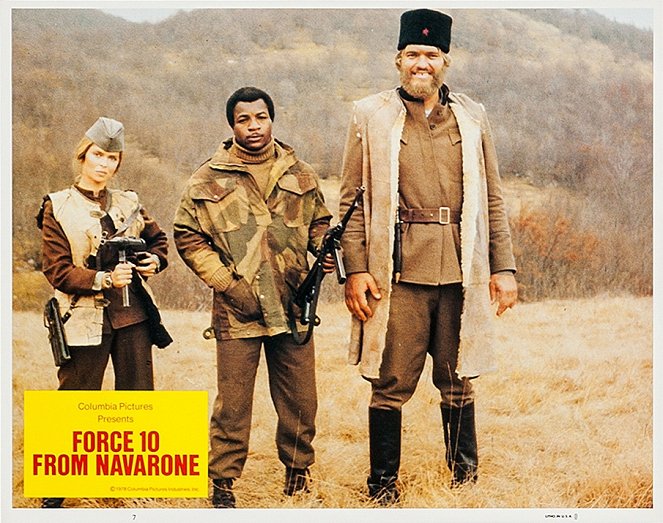 Force 10 from Navarone - Lobbykaarten - Barbara Bach, Carl Weathers, Richard Kiel