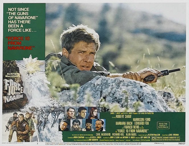 Force 10 from Navarone - Lobby Cards - Harrison Ford