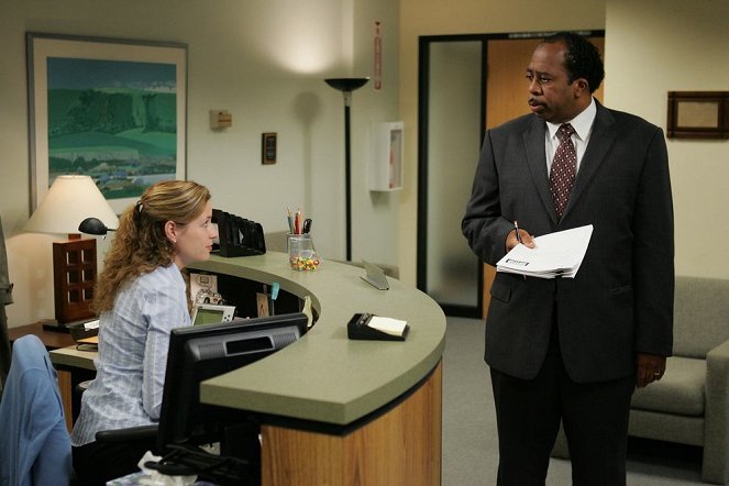 The Office (U.S.) - Grief Counseling - Photos - Jenna Fischer, Leslie David Baker