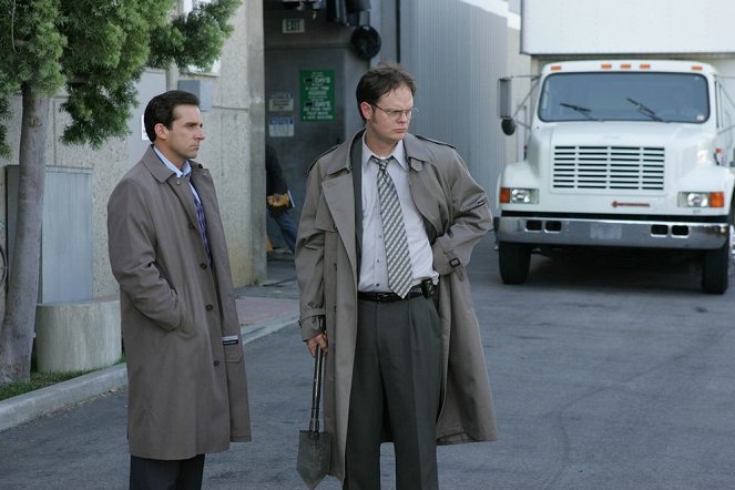 The Office - Season 3 - Grief Counseling - Van film - Steve Carell, Rainn Wilson