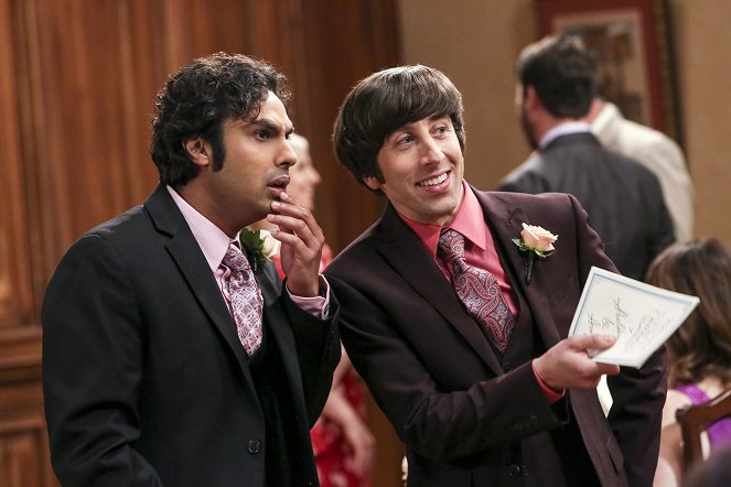 The Big Bang Theory - Der Hochzeitskleid-Hype - Filmfotos - Kunal Nayyar, Simon Helberg