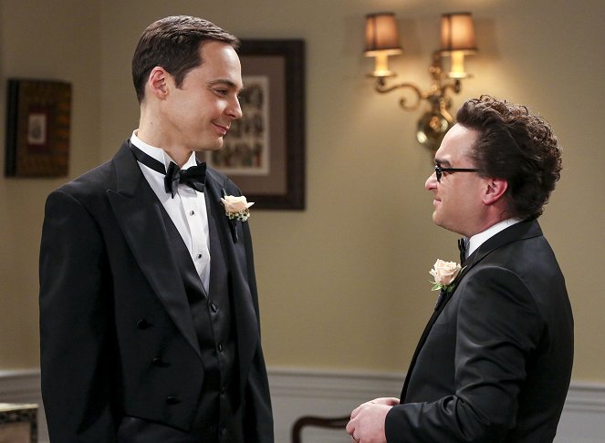 The Big Bang Theory - Der Hochzeitskleid-Hype - Filmfotos - Jim Parsons, Johnny Galecki