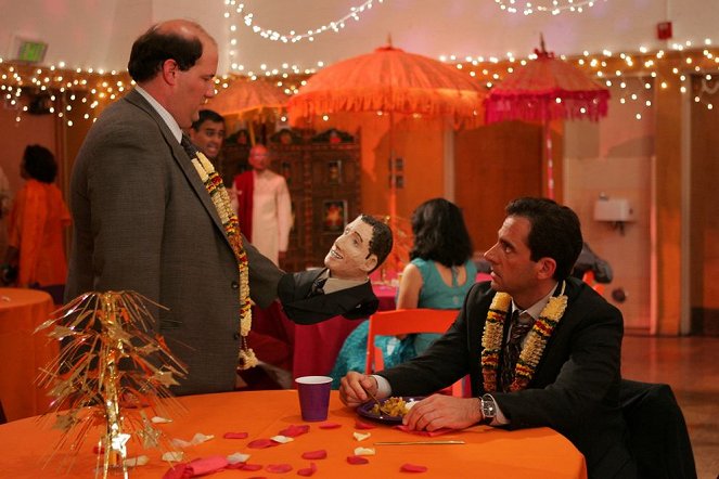 The Office - Diwali - Van film - Brian Baumgartner, Steve Carell