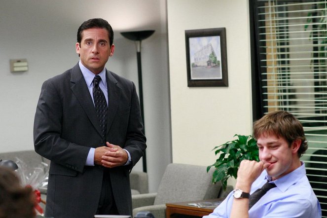 The Office (U.S.) - Season 4 - Dunder Mifflin Infinity - Photos - Steve Carell, John Krasinski