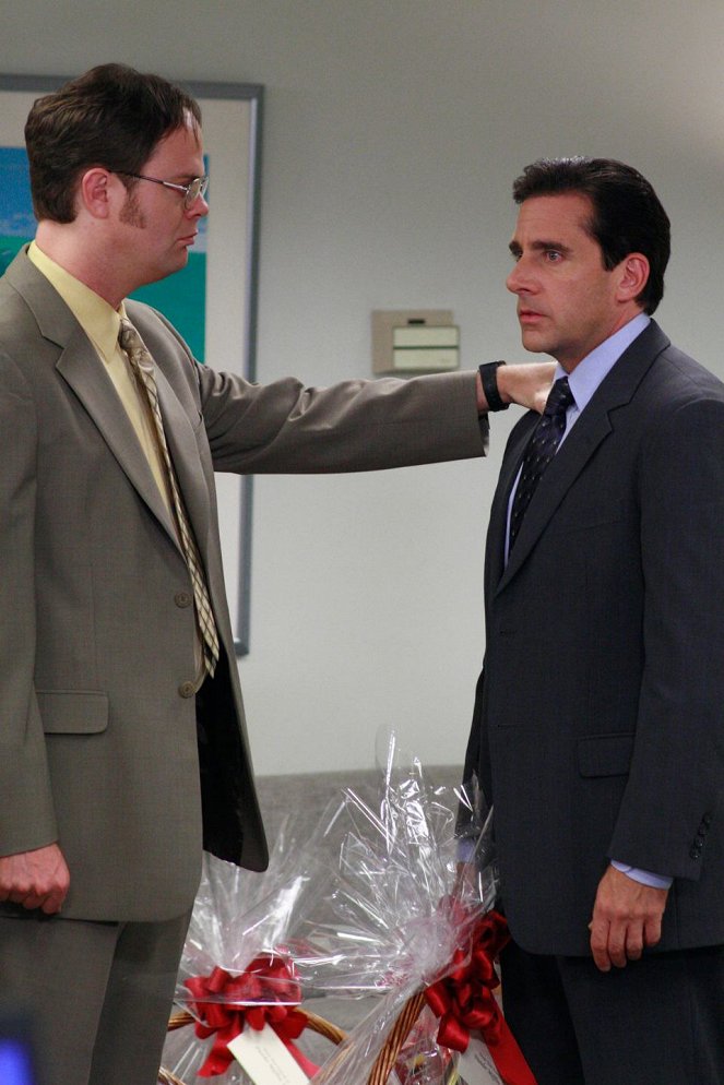 The Office (U.S.) - Season 4 - Dunder Mifflin Infinity - Photos - Rainn Wilson, Steve Carell