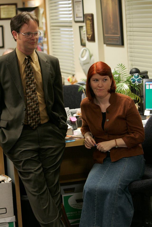 The Office (U.S.) - Goodbye, Toby - Photos - Rainn Wilson, Kate Flannery