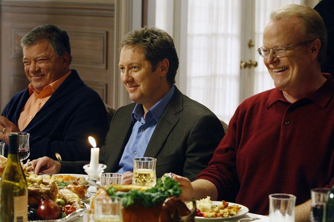 Bostonské zločiny - Thanksgiving - Z filmu - William Shatner, James Spader, Christian Clemenson