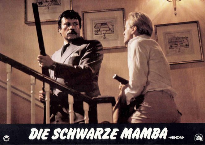 Die schwarze Mamba - Lobbykarten - Oliver Reed, Klaus Kinski