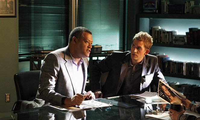 CSI: Kryminalne zagadki Las Vegas - Season 10 - Koniec świata - Z filmu - Laurence Fishburne, Eric Szmanda