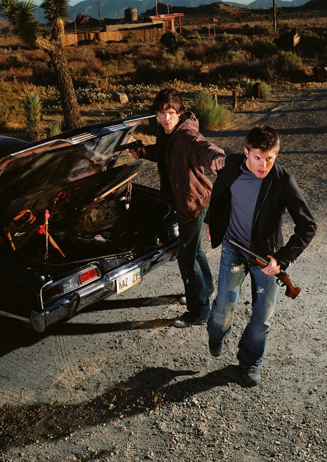 Supernatural - Season 1 - Werbefoto - Jared Padalecki, Jensen Ackles