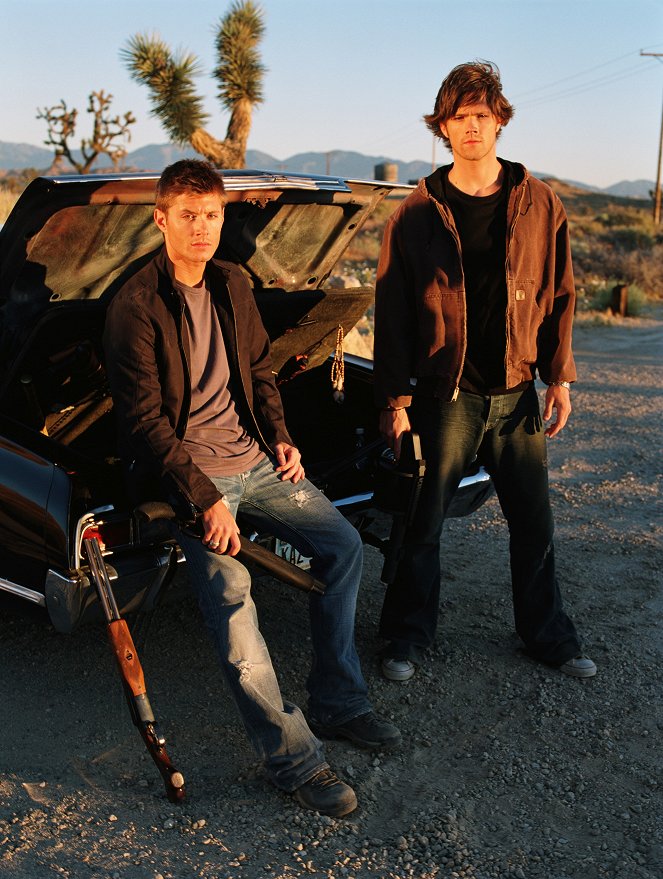 Supernatural - Season 1 - Werbefoto - Jensen Ackles, Jared Padalecki