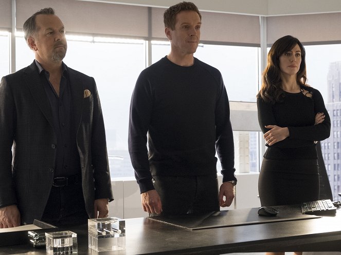 Billions - Elmsley Count - Photos - David Costabile, Damian Lewis, Maggie Siff