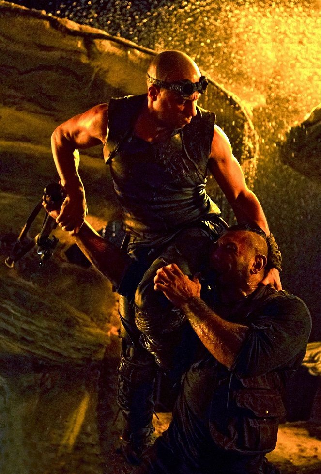 Riddick - A Ascensão - Do filme - Vin Diesel, Dave Bautista