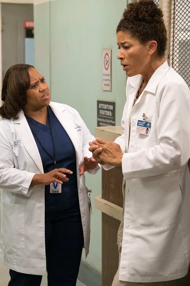 Grey's Anatomy - You Can Look (But You'd Better Not Touch) - Van film - Chandra Wilson, Klea Scott