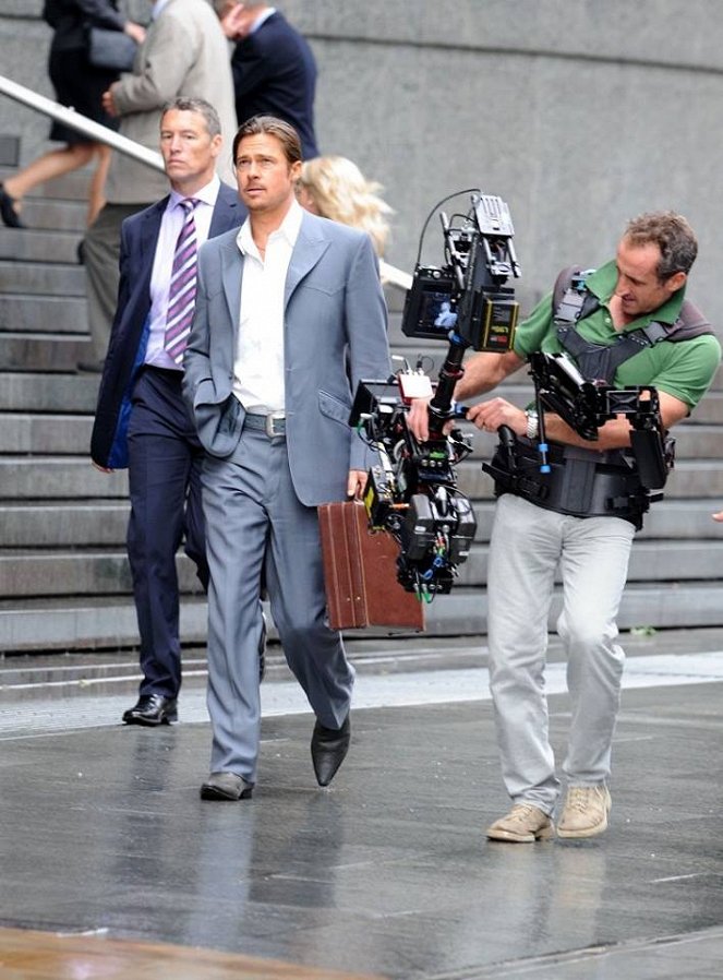 A jogász - Forgatási fotók - Brad Pitt