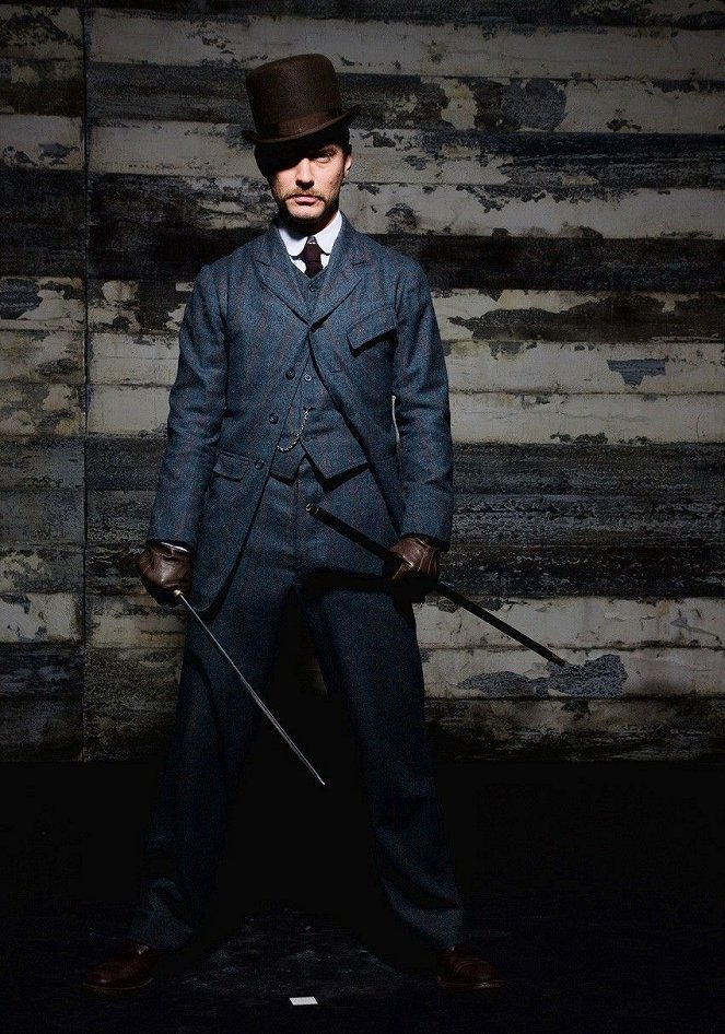 Sherlock Holmes 2. - Árnyjáték - Promóció fotók - Jude Law