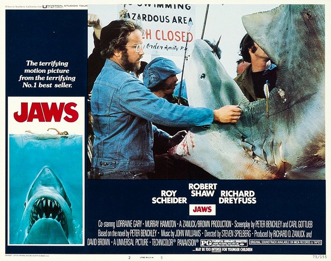 Jaws - Lobbykaarten - Richard Dreyfuss