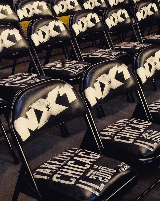 NXT TakeOver: Chicago II - Forgatási fotók