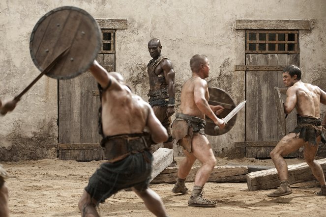 Spartacus - Przysięga gladiatora - Z filmu - Peter Mensah