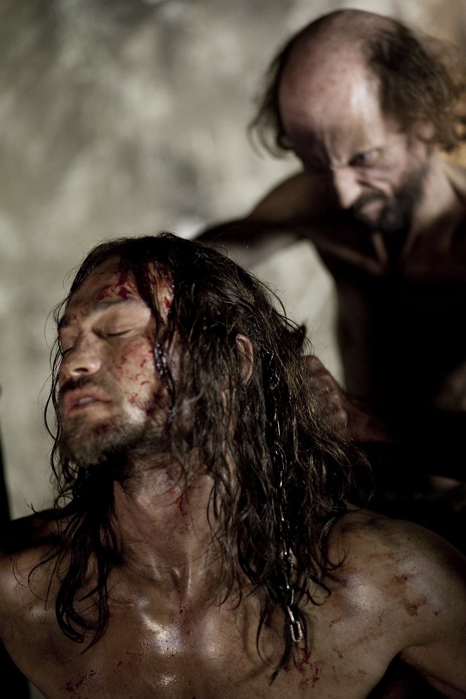 Spartacus - Blood and Sand - Sacramentum Gladiatorum - Filmfotos - Andy Whitfield, David Austin