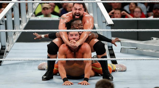 WWE Money in the Bank - Photos - Miroslav Barnyashev, Kofi Sarkodie-Mensah, Robert Roode Jr.