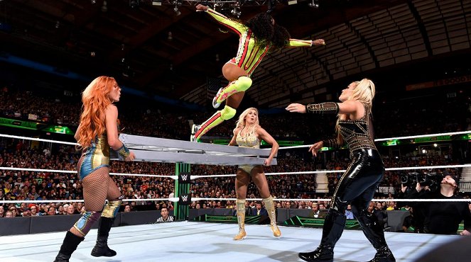 WWE Money in the Bank - Photos - Rebecca Quin, Ashley Fliehr, Natalie Neidhart