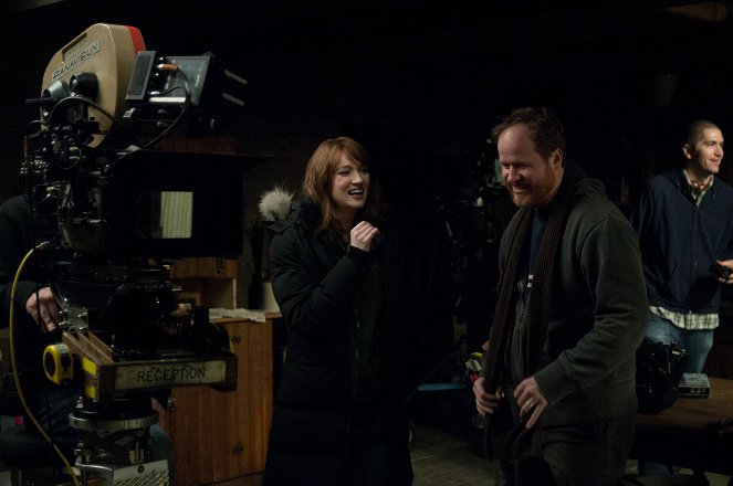 Chata v horách - Z natáčení - Joss Whedon, Drew Goddard, Kristen Connolly