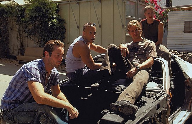 The Fast and the Furious - Van film - Johnny Strong, Vin Diesel, Paul Walker, Chad Lindberg