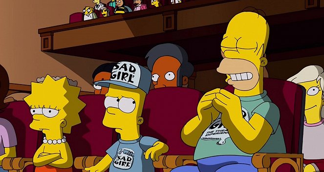 Simpsonovi - Série 29 - Šíleně smutná Líza - Z filmu