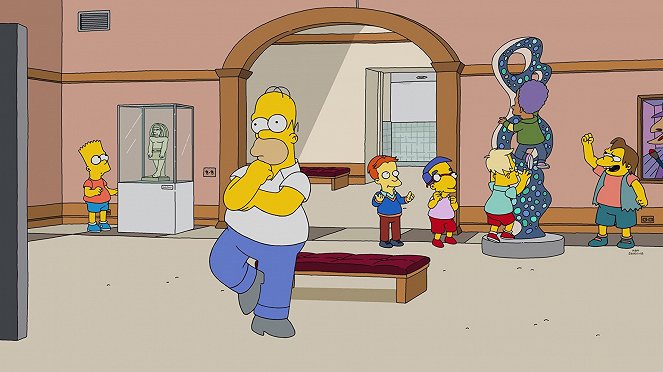 The Simpsons - Homer Is Where the Art Isn't - Van film