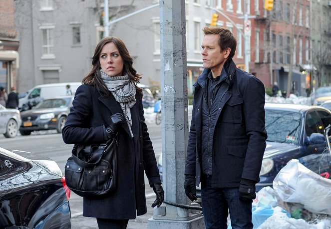 The Following - Heuchler - Filmfotos - Jessica Stroup, Kevin Bacon