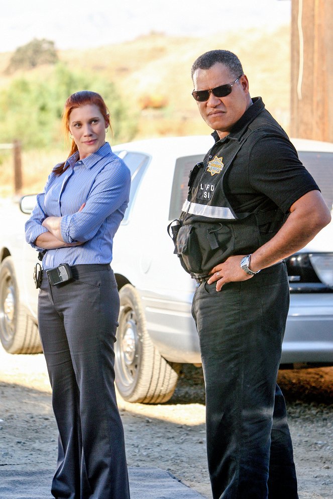 CSI: Crime Scene Investigation - Season 11 - Fracked - Photos - Katee Sackhoff, Laurence Fishburne