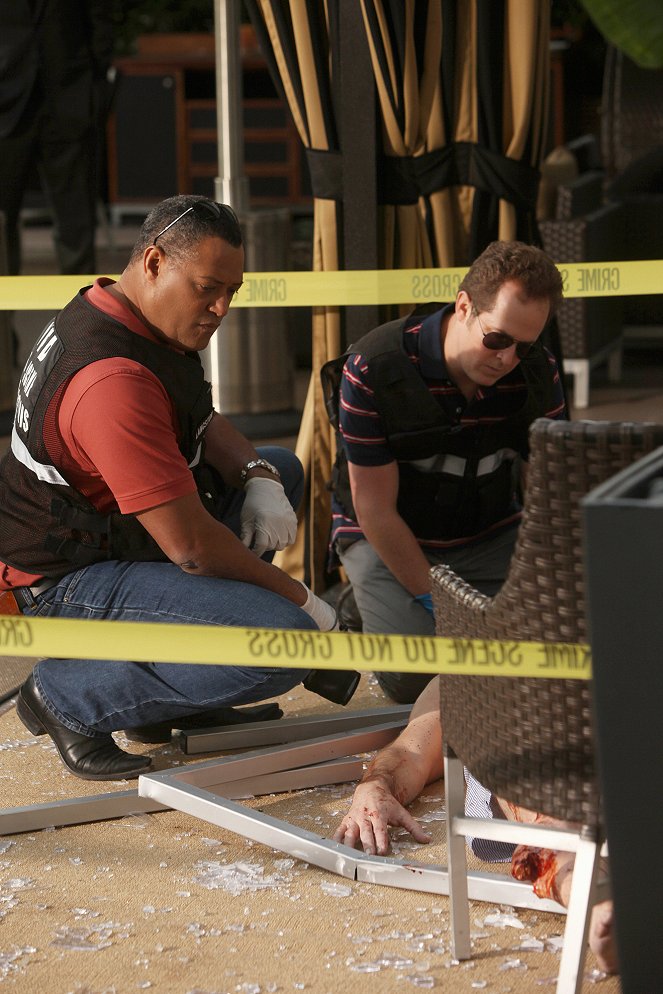 CSI: Crime Scene Investigation - La vida loca - De la película - Laurence Fishburne, David Berman