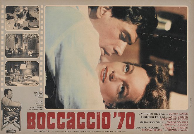 Boccaccio '70 - Lobbykaarten - Romy Schneider