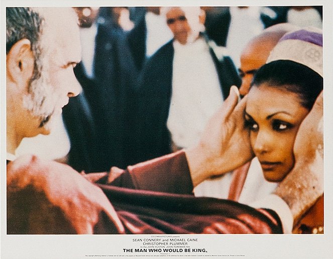 The Man Who Would Be King - Lobbykaarten - Sean Connery, Shakira Caine