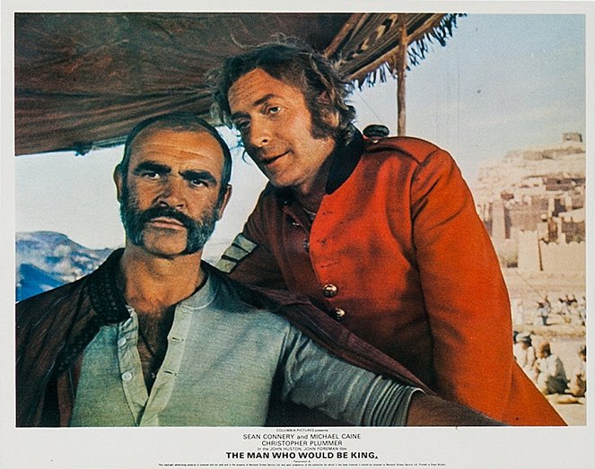 The Man Who Would Be King - Lobbykaarten - Sean Connery, Michael Caine