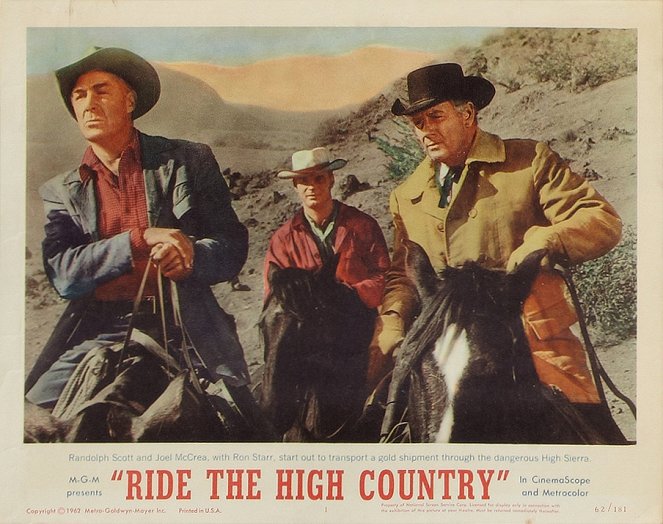 Ride the High Country - Lobby karty