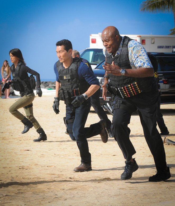 Hawaii 5.0 - Všetko pre veliteľa - Z filmu - Grace Park, Daniel Dae Kim, Chi McBride