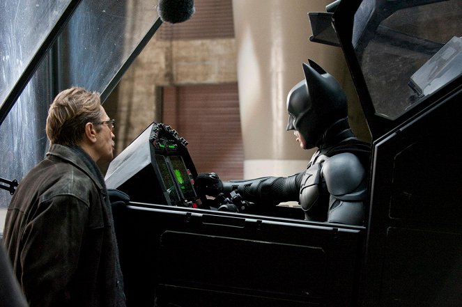 The Dark Knight Rises - Van film - Gary Oldman, Christian Bale