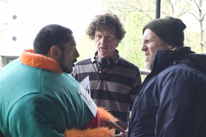 Four Lions - Dreharbeiten - Riz Ahmed, Christopher Morris, Nigel Lindsay