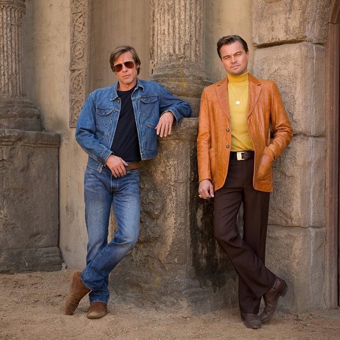 Once Upon a Time… in Hollywood - Tournage - Brad Pitt, Leonardo DiCaprio