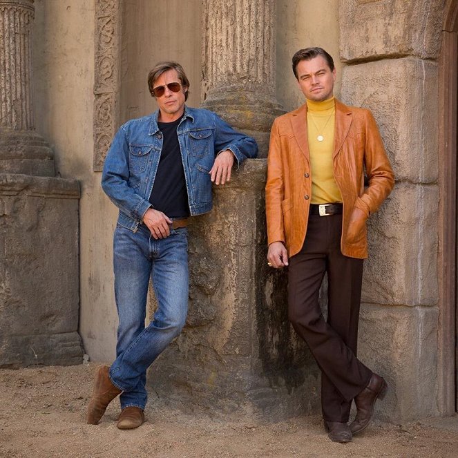 Once Upon A Time In Hollywood - Dreharbeiten - Brad Pitt, Leonardo DiCaprio