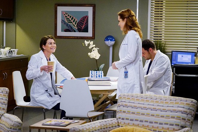 Grey's Anatomy - Season 13 - Civil War - Photos - Ellen Pompeo, Sarah Drew, Justin Chambers