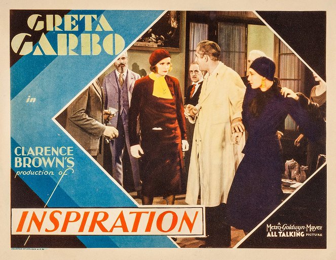 Inspiration - Lobby karty - Greta Garbo