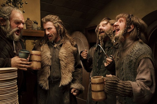 O Hobbit: Uma Jornada Inesperada - Do filme - Mark Hadlow, Dean O'Gorman, Jed Brophy, Adam Brown