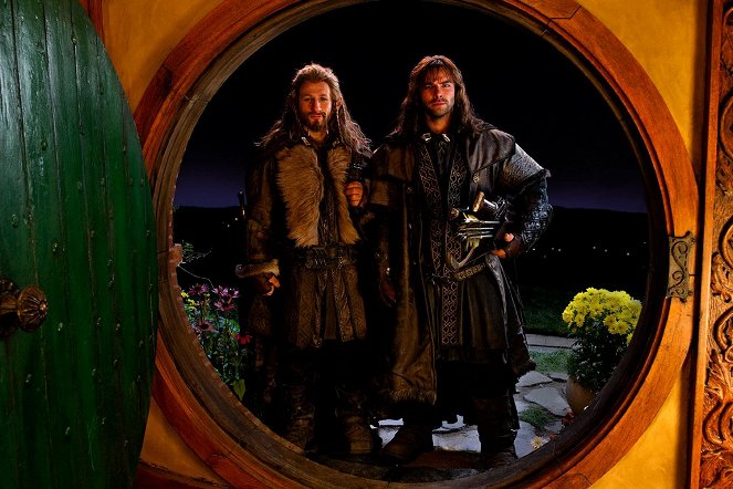 A hobbit - Váratlan utazás - Filmfotók - Dean O'Gorman, Aidan Turner