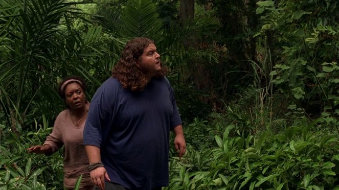 Lost - Season 2 - Everybody Hates Hugo - Van film - L. Scott Caldwell, Jorge Garcia